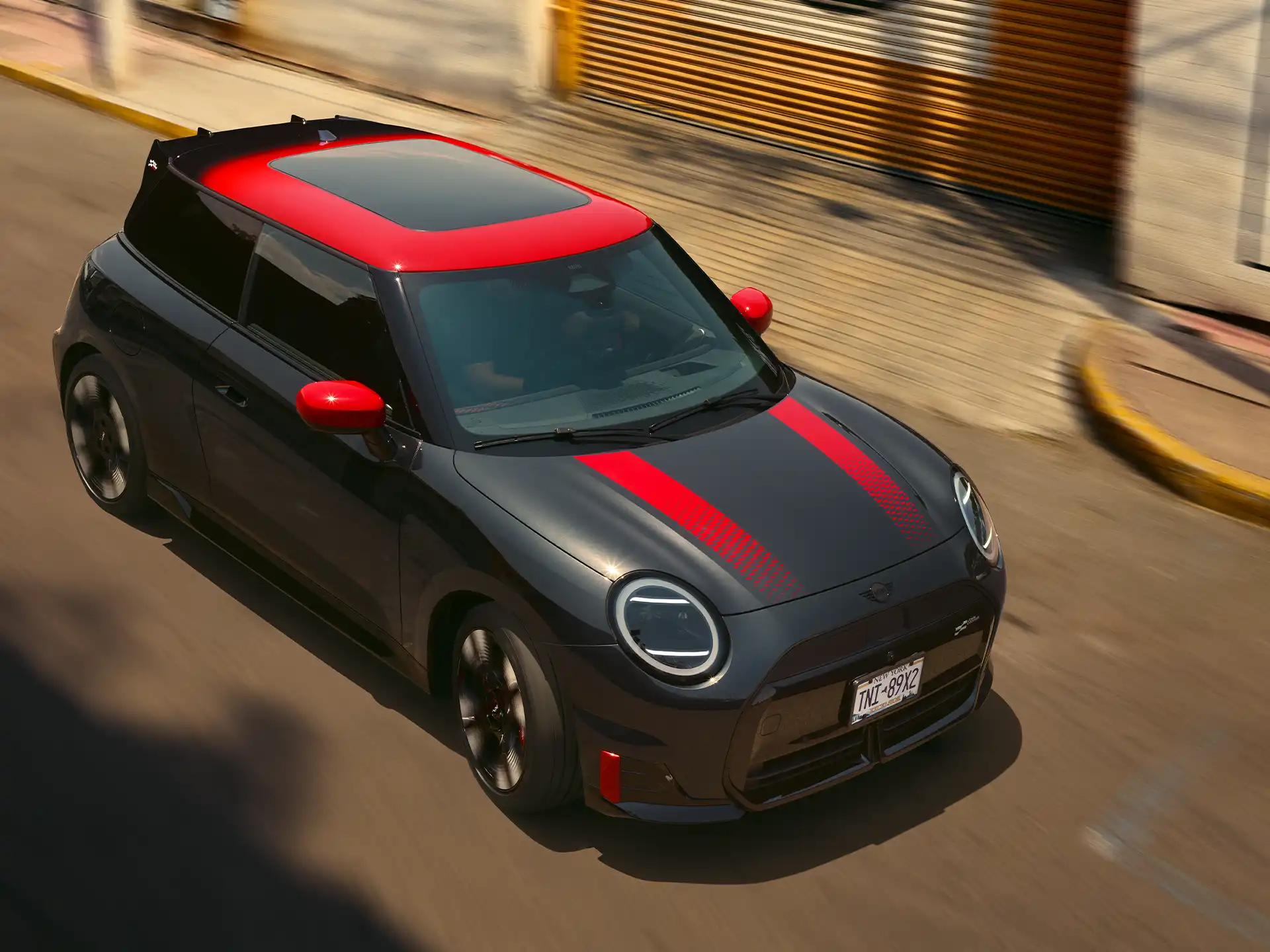 MINI John Cooper Works - J01 JCW Vue de dessus